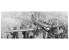Dimex fototapeta MP-2-0006 panoráma - New York- lietadlo 375 x 150 cm