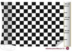 Patifix - Samolepiaca fólia dekoratívna 15-6930 ŠACHOVNICA - šírka 45 cm