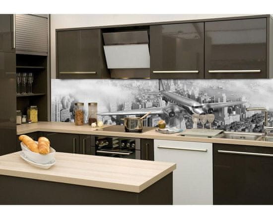 Dimex fototapety do kuchyne, samolepiace - Lietadlo 60 x 260 cm