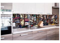 Dimex fototapety do kuchyne, samolepiace - Times Square - kreslený 60 x 260 cm