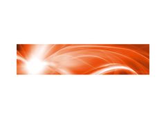 Dimex fototapety do kuchyne, samolepiace - Oranžový abstrakt 60 x 260 cm
