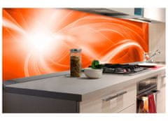 Dimex fototapety do kuchyne, samolepiace - Abstrakt oranžový 60 x 180 cm