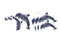 Dimex Malé nálepky vyrezané - Delfíny, 6 ks, DS-107