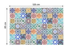 Dimex Nálepky na nábytok - Farebná mozaika, 85 x 125 cm