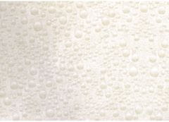 Patifix fólie na sklo 10488 Kvapky biele - šírka 67,5 cm