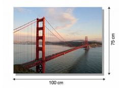 Dimex Dimex, obrazy na plátne - Golden Gate 100 x 75 cm