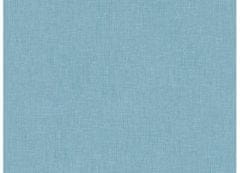 A.S. Création Vliesová tapeta melírovaná modrá (jemný tyrkys) s textilnou štruktúrou v štýle bouclé, rolka: 10,05 m x 0,53 m (5,33 m²), TA-305369258