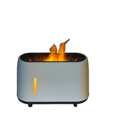 DIFÚ Flame-1 aroma difuzér a zvlhčovač vzduchu Barva: Bílá
