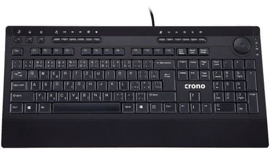 Crono KC2111/Drôtová USB/CZSK-Layout/Čierna