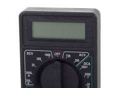 Sobex Digitálny multimeter lcd elektronika merač prúdu
