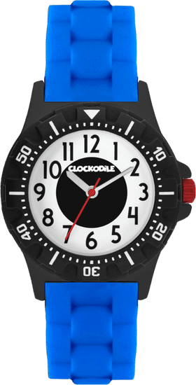 CLOCKODILE Chlapčenské športové hodinky SPORT 3.0 v čiernom a modrom prevedení
