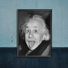 Vintage Posteria Poster Poster Albert Einstein vypadol jazyk A2 - 42x59,4 cm