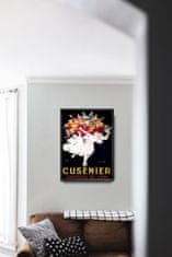 Vintage Posteria Plagát do obývačky Plagát do obývačky Reklamný likér Cusenier A4 - 21x29,7 cm