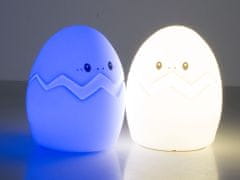 Sobex Detské led nočné svetlo vajíčko