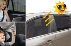 CoolCeny Univerzálne slnečné clony na bočné okná auta