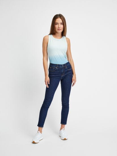 Gap Džínsy mid rise true skinny jeans with Washwell