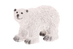 Autronic Medveď, zimný dekorácia z polyresinu KER361