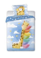 FARO Textil Detské obliečky Žirafka 135x100 cm