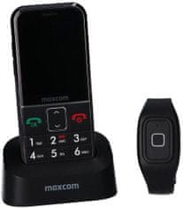 MaxCom MM 735 + SOS náramek s GPS lokátorem
