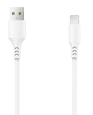 setty. USB lightning kábel 1m 2A (GSM109582) biela