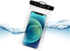 FIXED vodotěsné pouzdro Float pro mobilné telefony, univerzální, IPX8, čierna