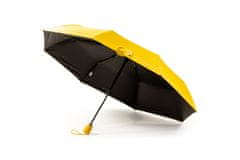 Krago Skladací dámsky plne automatický dáždnik, žltá