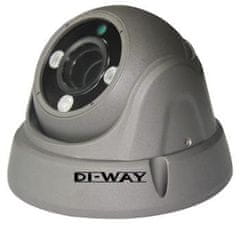DI-WAY DI-WAY AHD anti-vandal vonkajší dome IR kamera 720P, 2,8-12mm, 30 m, 4in1 AHD/TVI/CVI/CVBS