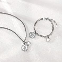 Morellato Exkluzívna oceľová sada šperkov Love S0R30 (náhrdelník + náramok)