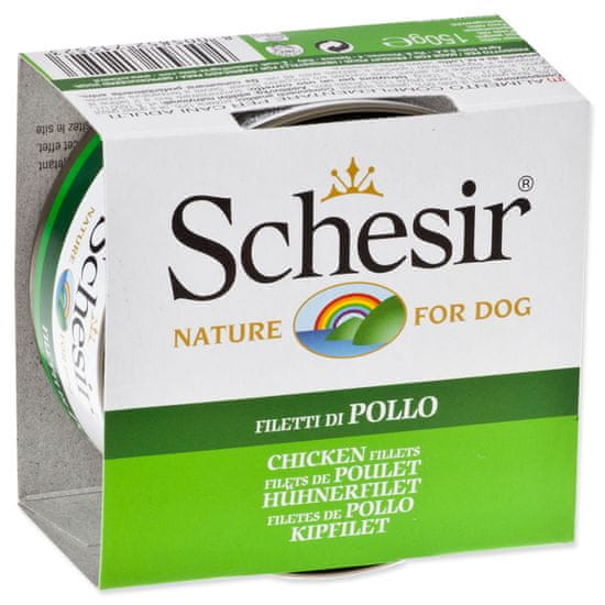 Schesir Konzerva Dog kuracie v želé 10 x 150 g