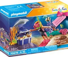 Playmobil Family Fun 70678 Darčekový set Potápačka s pokladom
