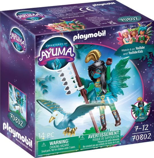 Playmobil  AYUMA 70802 Rytierska víla s rozprávkovou zvieracou dušou