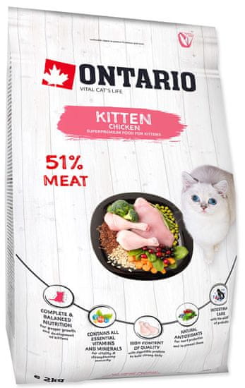 Ontario Kitten Chicken 2kg