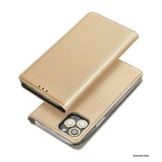 Telone Puzdro Smart Case Book pre Xiaomi Redmi Note 12 4G Zlaté