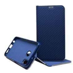 Telone Puzdro Vennus Book Carbon Samsung Galaxy A20e A202 Modré