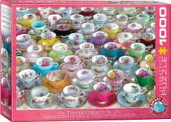 EuroGraphics Puzzle Zbierka čajových šálok 1000 dielikov