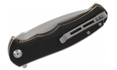 Civilight C803C Praxis Black vreckový nôž 9,5cm, čierna, G10