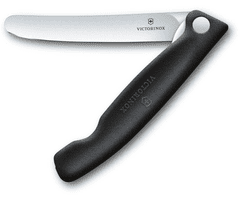 Victorinox 6.7803.FB Swiss Classic zatvárací nôž na zeleninu 11 cm, čierna