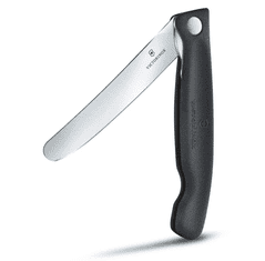 Victorinox 6.7803.FB Swiss Classic zatvárací nôž na zeleninu 11 cm, čierna