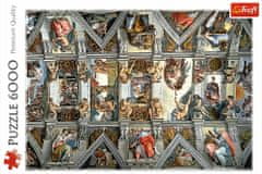 Trefl Puzzle Strop Sixtínske kaplnka 6000 dielikov