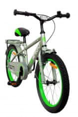 Amigo Sports chlapčenský bicykel, 18", sivá/zelená
