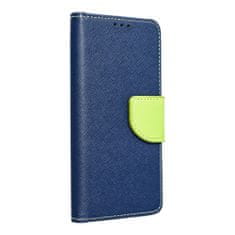 MobilMajak MG Puzdro / obal pre Samsung Galaxy A71 modré - kniha Fancy Book case