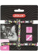 Zolux Postroj mačka ARROW nylon čierny