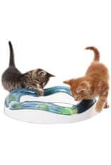 CAT IT Hračka mačka guľovou dráhou horská s loptičkou CATIT plast