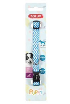 Zolux Obojok pes šteňa PIXIE nastaviteľný modrý 8mm