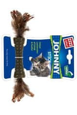 GiGwi Hračka mačka Johnny Stick Catnip s pierkami