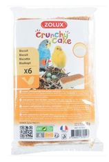 Zolux Sušienky vták Crunchy CAKE GROWTH 6ks 75g