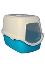 Trixie WC mačka kryté domček VICO 40x40x56 TR modro / biela