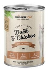 Chicopee Cat konz. Gourmet Pot Duck & Chicken 400g