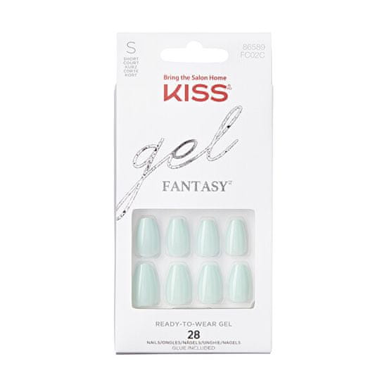 KISS Gélové nechty Gel Fantasy Nails Cosmopolitan 28 ks