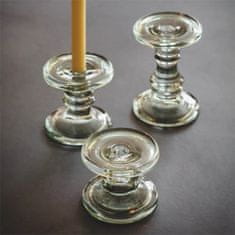 Decor By Glassor Sklenený svietnik na stôl (Veľkosť: 8)
